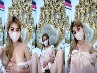 Bokep Indo Mamih Gemesh Baju Transparan Remas TT Lumer