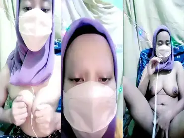 Ukhty Jilbab Ungu Colmek Desah Mesra Memek Becek